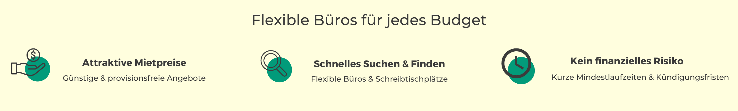 mieter-bueros Vorteile von ShareDnC für Mieter