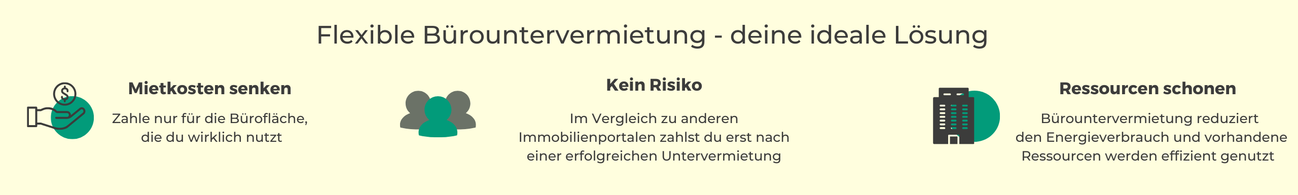 vermieter-bueros Vorteile von Buero-Untervermietung